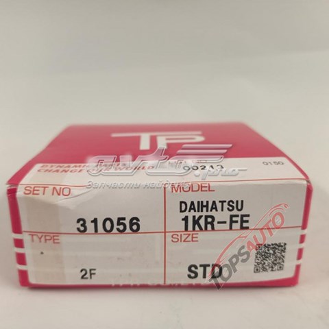 Zestaw pierścieni tłokowych do silnika, STD TPR 31056STD