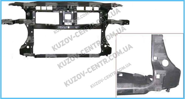 Osłona chłodnicy kompletna (panel mocowania reflektorów) FP7407200 FPS