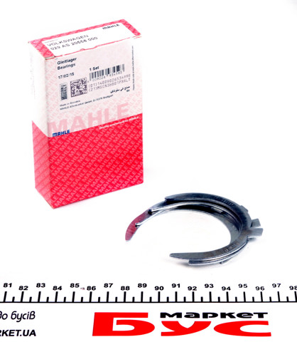 029AS20558000 Mahle Original Półpierścień oporowy wału korbowego, STD, zestaw