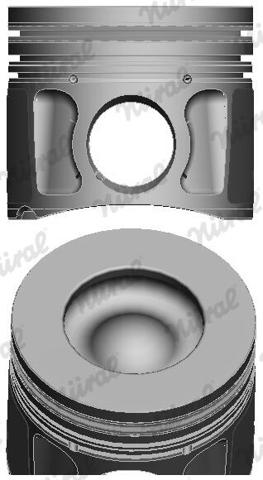 8742770050 Nural Tłok, komplet do jednego cylindru, STD