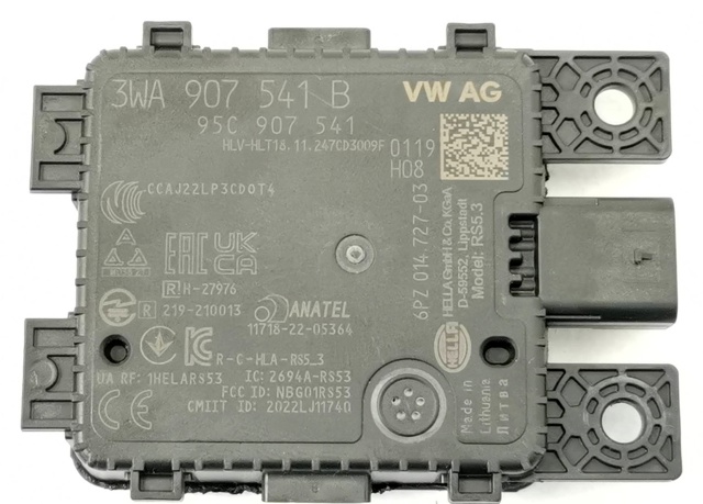 Radar zmiany pasa ruchu 3WA907541B VAG