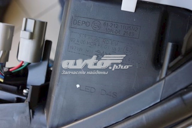 Reflektor lewy 21211U5LLDHM Depo/Loro/Abakus