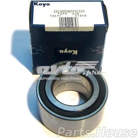 Łożysko piasty przedniej Koyo DAC4889W2RSCS94 cena, od 39,20 USD