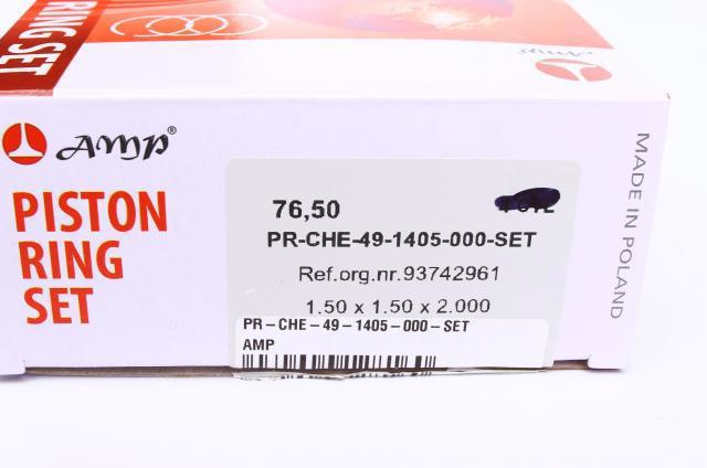 PRCHE491405000SET AMP/Paradowscy Zestaw pierścieni tłokowych do silnika, STD