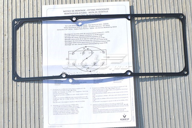 Uszczelka pokrywy zaworowej silnika Renault (RVI) 7701471719 cena, od 11,28 USD