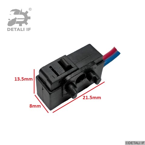 Zamek drzwi tylnych lewych Detali IF DF13710 cena, od 52,32 USD