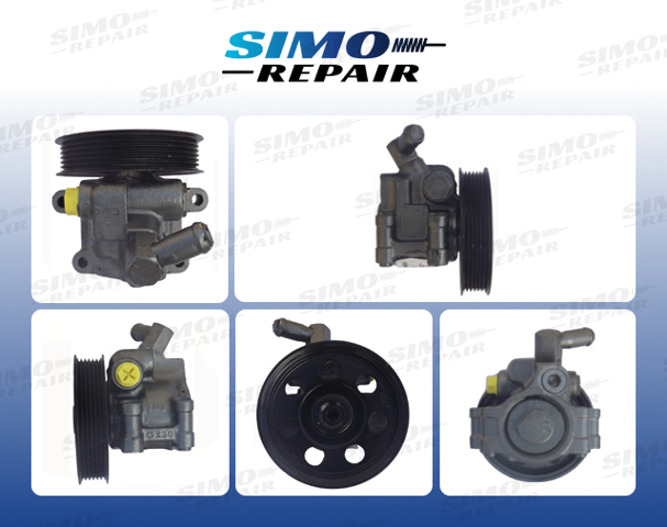 XS4E3A733AC Ford Koło pasowe pompy wspomagania hydraulicznego