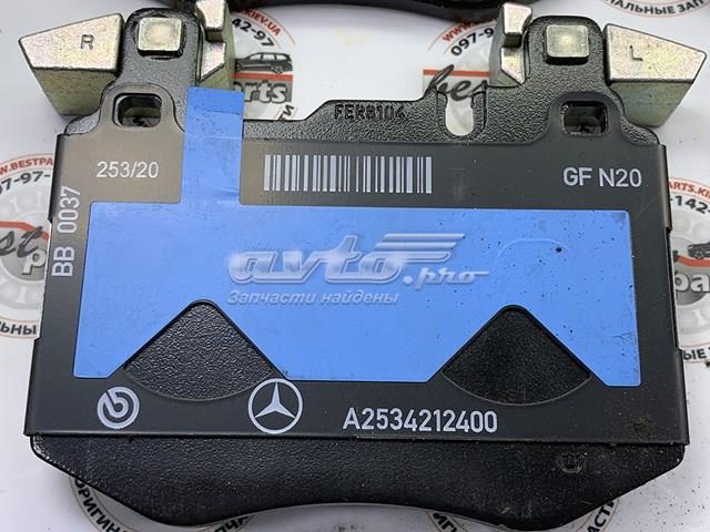 Klocki hamulcowe przednie tarczowe Mercedes A0004207902
