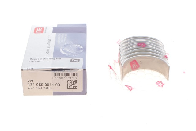 Panewki korbowodowe wału korbowego, zestaw, standardowe (STD) NE/NPR 181050001100