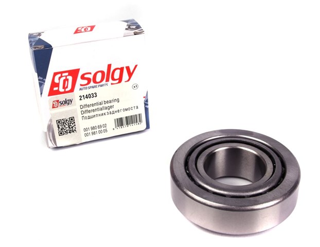 Łożysko końcówki mostu tylnego wewnętrzne 214033 Solgy