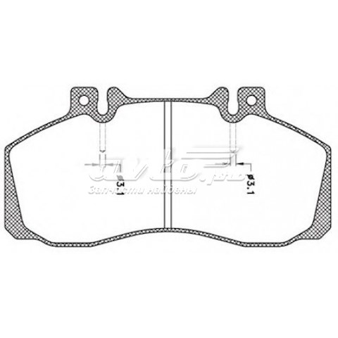 Okładziny (klocki) do hamulców tarczowych tylne Road House 224500 cena, od 63,67 USD