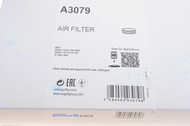 Filtr powietrza Purflux A3079