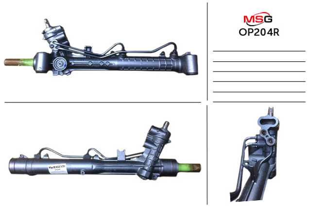 Listwa kierownicza (maglownica) MSG Rebuilding OP204R cena, od 71,51 USD