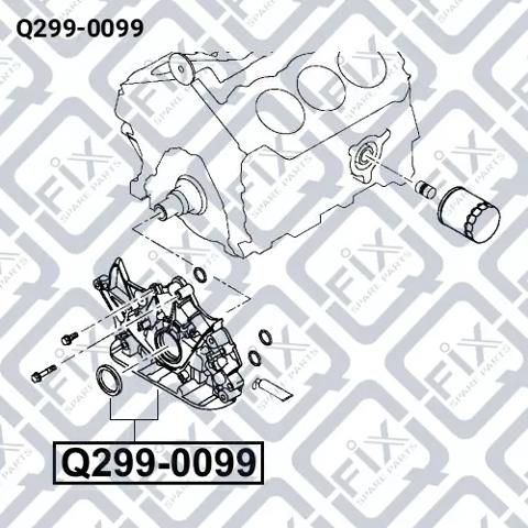 Q2990099 Q-fix Pompa oleju