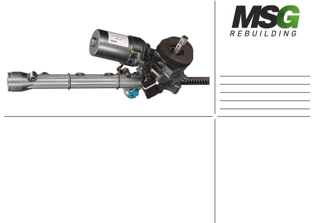 Listwa kierownicza (maglownica) MSG Rebuilding CI405NLF0R cena, od 104,04 USD