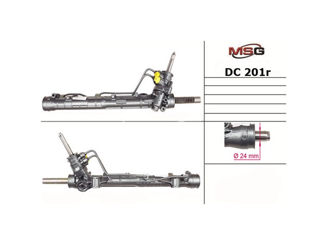 Listwa kierownicza (maglownica) MSG Rebuilding DC201R