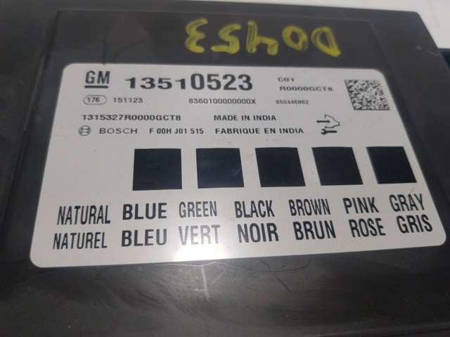 Blok komfortu Opel 13594571 cena, od 133,43 USD