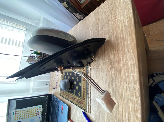 8153LX Peugeot/Citroen Lusterko wsteczne lewe