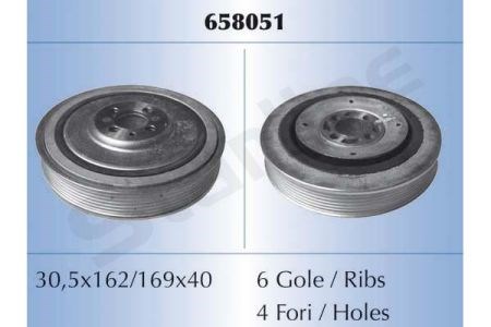 RS658051 Starline Koło pasowe wału korbowego