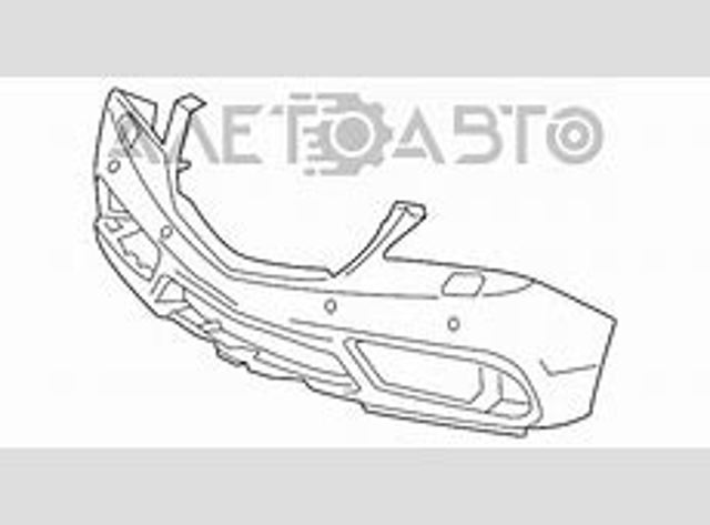 Zderzak przedni do Acura MDX III YD3