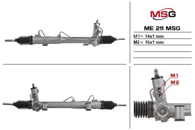 ME211 MSG Listwa kierownicza (maglownica)
