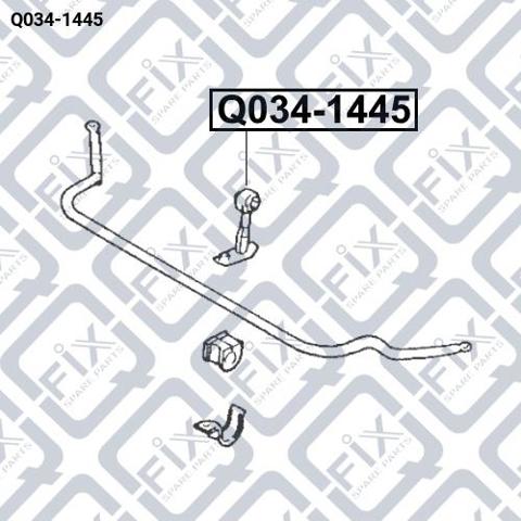 Łącznik stabilizatora przedniego Q-fix Q0341445