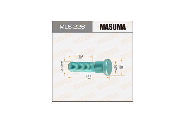 Do koszyka MLS226 Masuma Śruba piasty