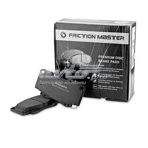 MKD1477 Friction Master okładziny (klocki do hamulców tarczowych tylne)