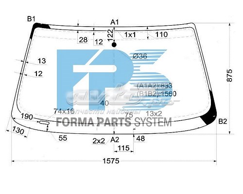 Do koszyka Szyba przednia Audi A8 D2 4D2, 4D8