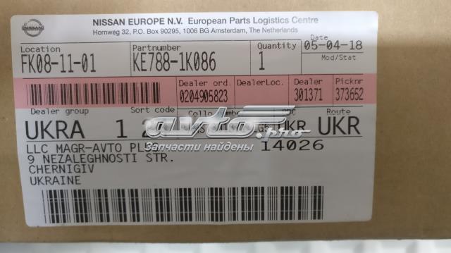 Chlapacze tylne, komplet do Nissan JUKE JPN F15