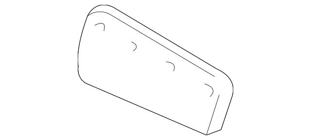 Klapka błotnika przedniego prawego Toyota 538510C050 cena, od 31,80 USD
