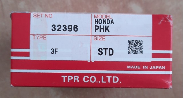 32396STD TPR Zestaw pierścieni tłokowych do silnika, STD