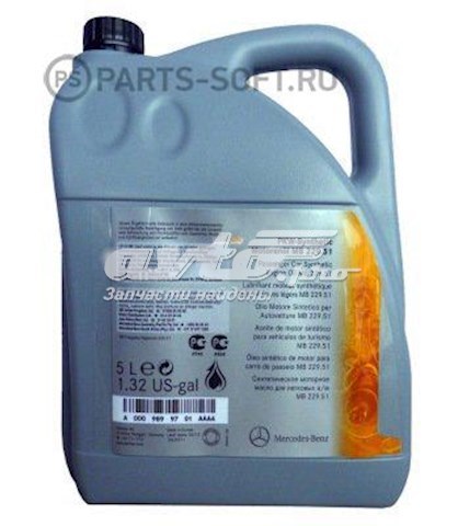 Olej do silnika Mercedes A000989760213BLER