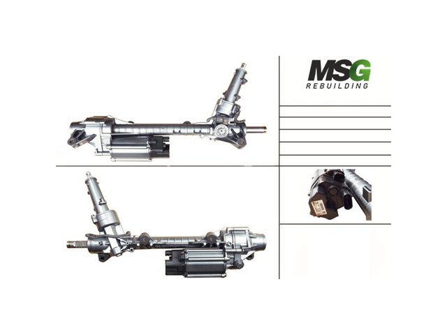 BW406NLR0R MSG Rebuilding Listwa kierownicza (maglownica)