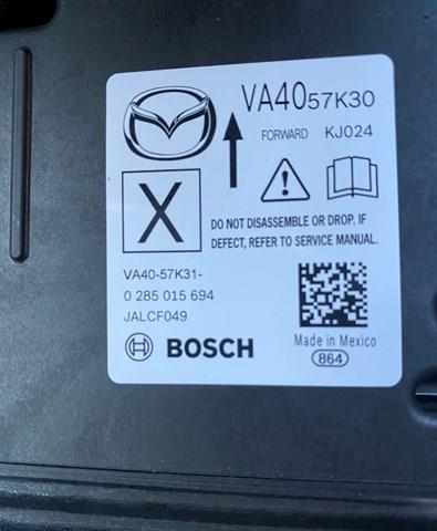 Do koszyka VA4057K30 Mazda Sterownik poduszki bezpieczeństwa