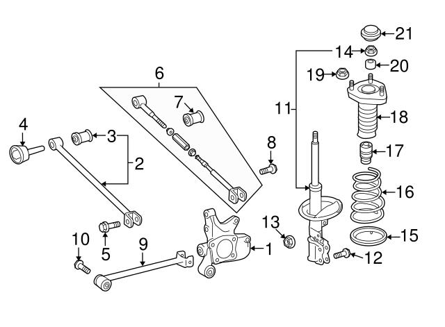 Amortyzator tylny prawy Toyota 4853080654 cena, od 216,79 USD