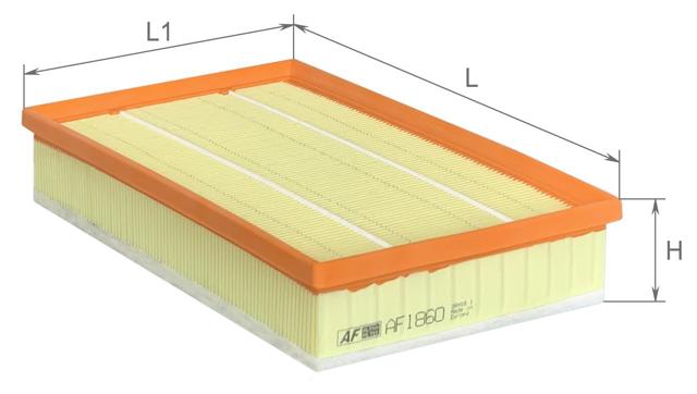 Filtr powietrza Alpha Filter AF1860 cena, od 8,84 USD