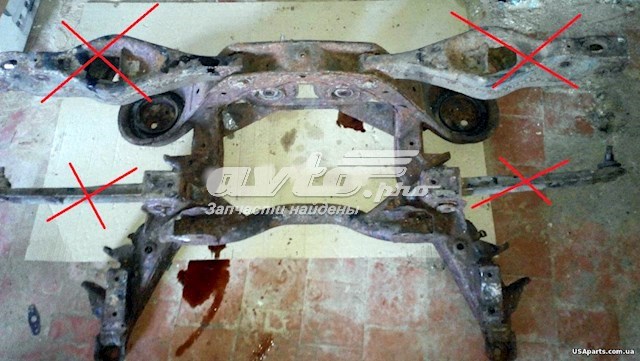  Korpus osi tylnej Mitsubishi Pajero 3