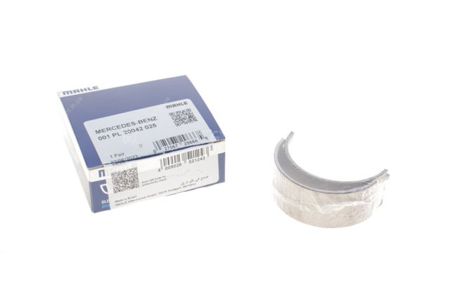 001PL20042025 Mahle Original Panewki korbowodowe wału korbowego, zestaw, 1. naprawa (+0,25)