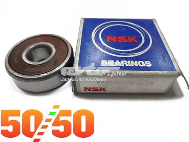 Łożysko alternatora NSK 6301DDUCM cena, od 7,14 USD