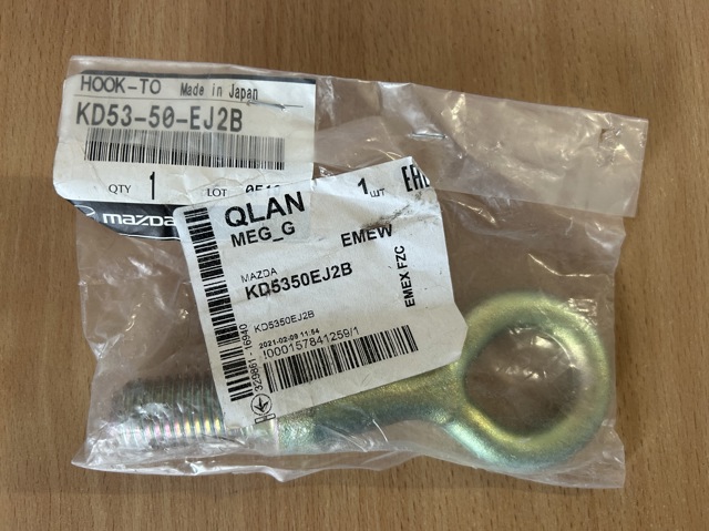 Do koszyka Hak holowniczy Mazda CX-5 I KE, GH