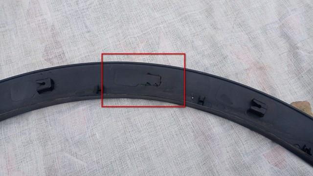 Do koszyka 877112W000CA Hyundai/Kia Poszerzenie (nakładka) reperaturki błotnika przedniego lewy
