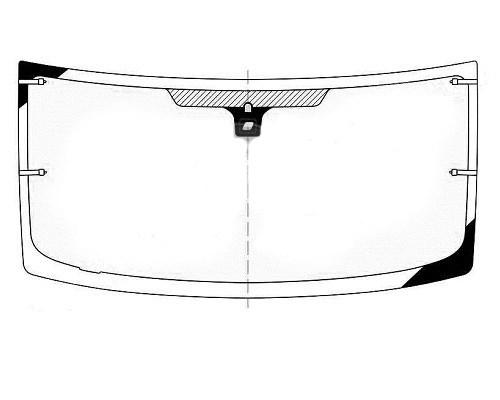 GS2801D17 XYG Szyba przednia