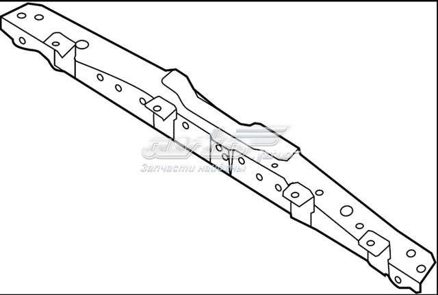 625114BC0A Nissan osłona chłodnicy górna (panel mocowania reflektorów)