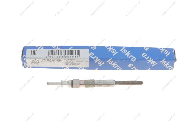 Świeca żarowa Iskra 11721119 cena, od 8,44 USD