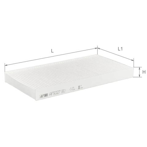 Do koszyka AF5027 Alpha Filter Filtr kabiny