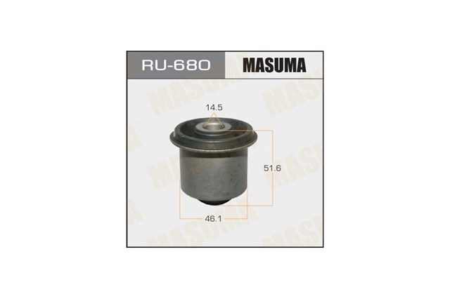 Silentblock przedniego wahacza górnego Masuma RU680 cena, od 10,90 USD