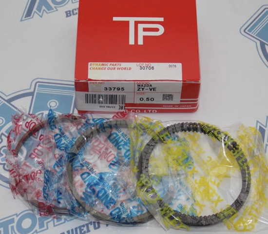 Pierścienie tłokowe komplet na silnik, 2. naprawa (+0,50) TPR 33795050 cena, od 26,82 USD