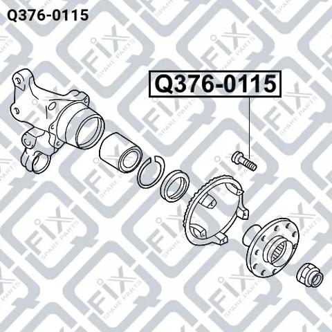 Szpilka koła tylna/przednia Q-fix Q3760115 cena, od 6,34 USD