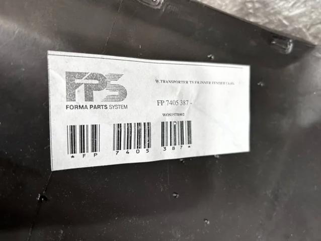 Do koszyka FP7405387 FPS Nadkole błotnika przedniego lewe